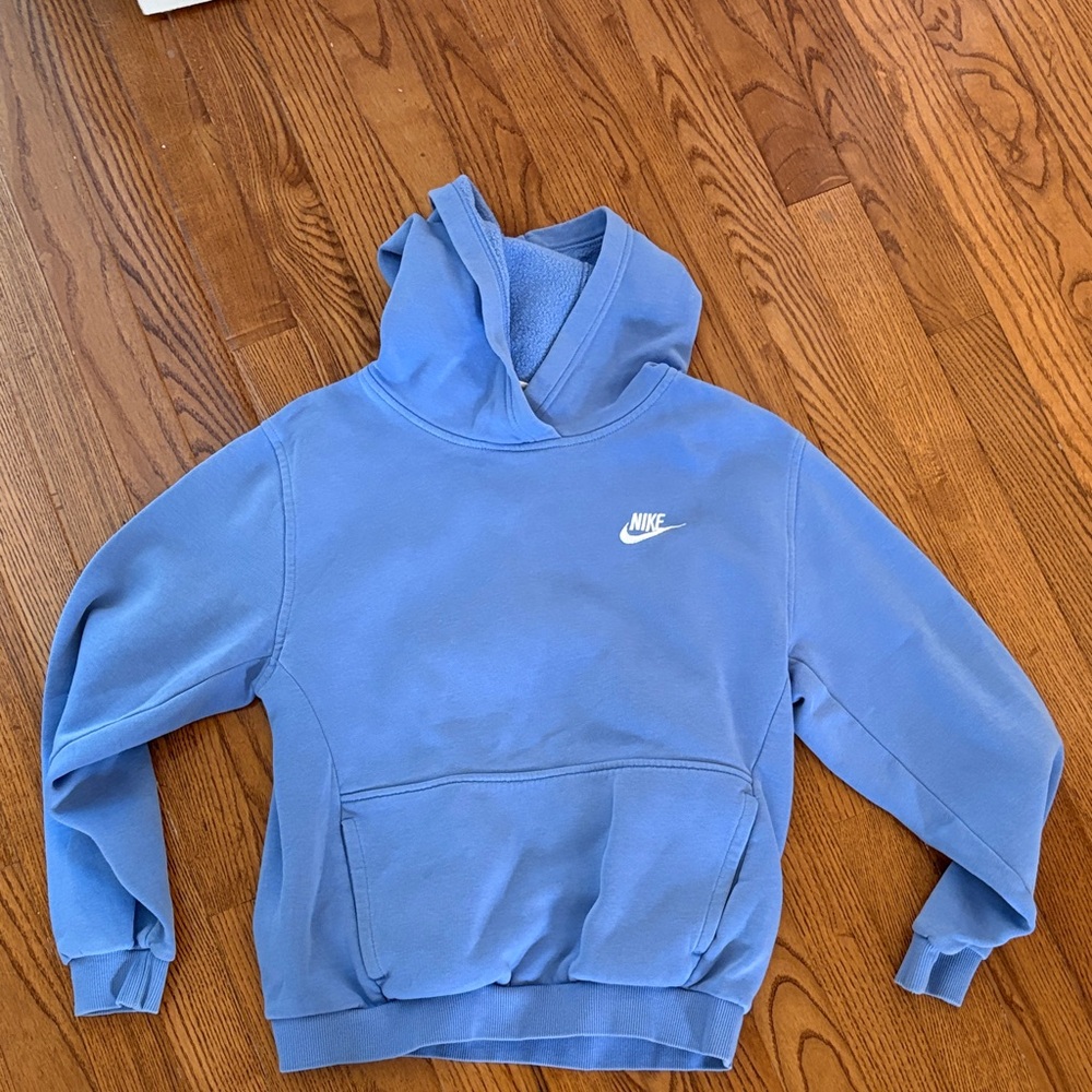 Nike Youth Large Light Blue Hoodie